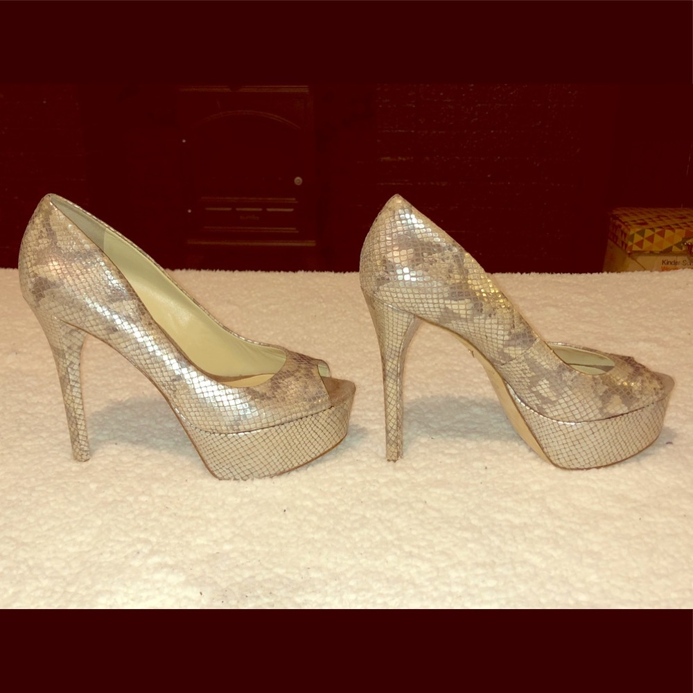 Brian Atwood Snake Heels